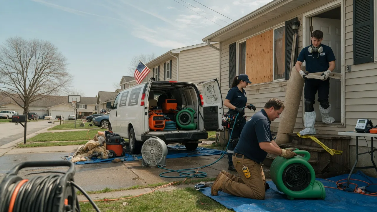 Water Damage Restoration in Batesville, IN near me